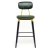 Import Bar Furniture for Sale 76cm Chair and Bar Design in Green Vinyl Seat Back Rest from China