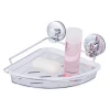 Bathroom Corner Rack with suction cup signal rack Shampoo rack bathroom corner shelf
