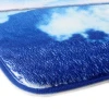 Bathroom sets accessories 3 piece non slip coral fleece mat sets in sale