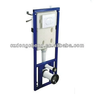 Bathroom wall hung toilet and squatting pan conceal tank 100DL