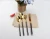 Import BC2081 black gold cutlery stainless set royal stainless steel cutlery from China