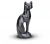 Import BEAUTIFUL SHINY BLACK CAT IN STANDING POSITION PET CREMATION URN Funeral supplies from India