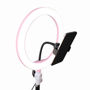 beauty ring fill light ring 26cm comes with mobile phone hose clip8 inch fill ring light for YouTube Video Makeup Light