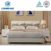 Bedroom Furniture Supplies Luxury Leather Double Bed Designs