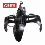 BEIYI HOG3000H Excavator Rotating Grapple / Hydraulic Grapples Construction Machinery Parts
