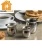 Import Bell Creamer with Mirror Finish, Stainless Steel from India