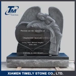 Best Prices Funeral Rose Carved Marble Angel Monuments