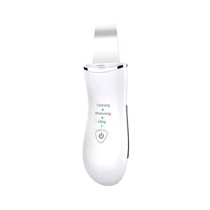 Best Professional Facial Skin Care Super Sonic Peeler Ultrasonic Cleaning Spatulas electric face massage machine skin+scrubber