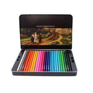 Best quality hot sale color pencil set  school supplies