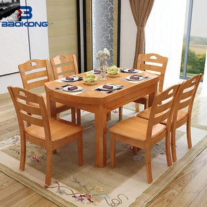 Best Selling Hot Chinese Products Restaurant Wooden Dining Set