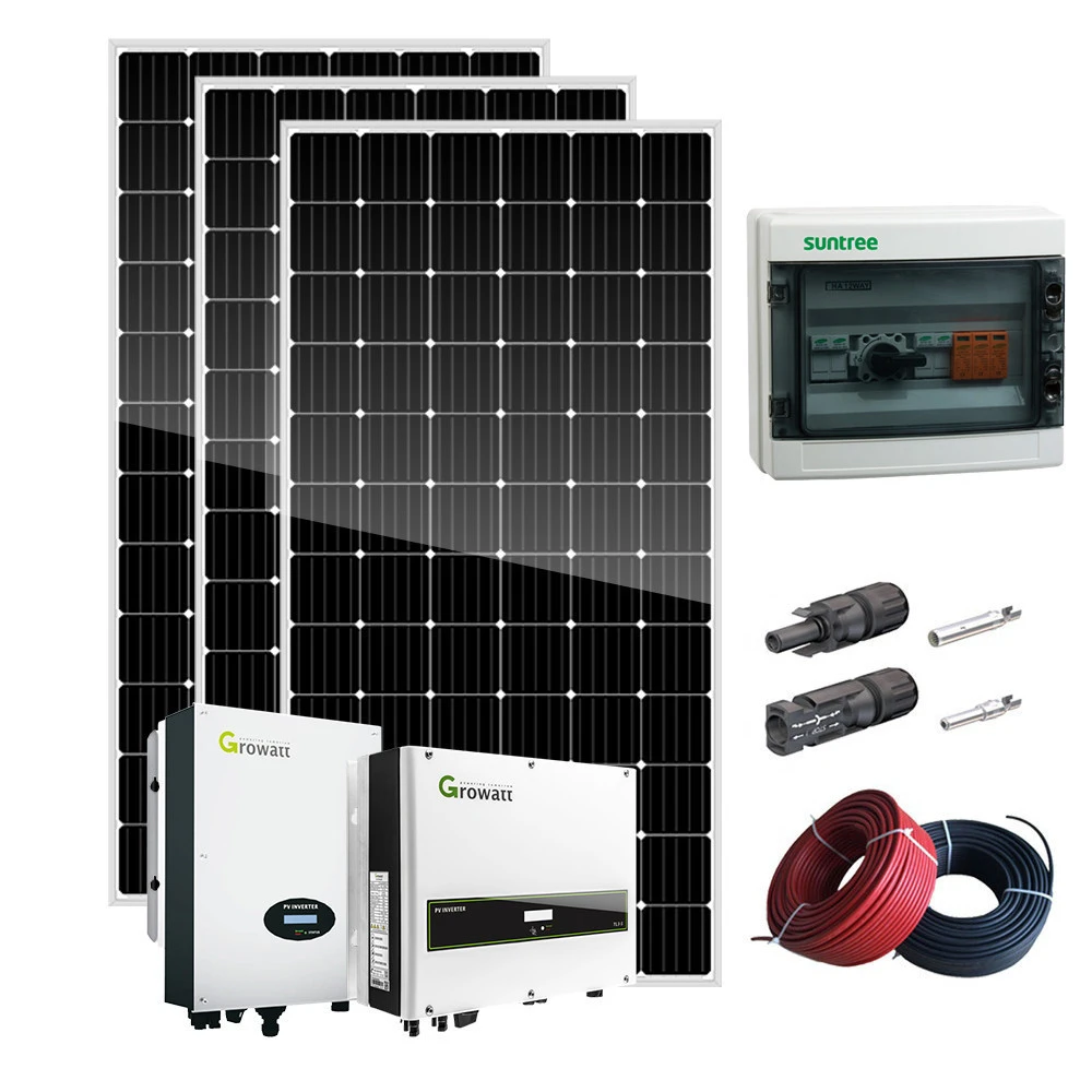 Best Selling PV Complete 5KW 5000W On Grid Mounting home power solar system