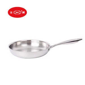 Best selling Stainless steel frying pan /home use frying pan /restaurant frying pan