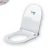 Import Big D shape PP soft close universal toilet seat with stainless steel hinge TWTS8110 from China