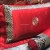 Import Big red delicate embroidery egyptian cotton king size wedding bedding set luxury duvet covers from China