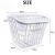 Import Bike Basket China Wholesale Steel White Front Bicycle Basket from China