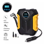 Black Abs C1399 car turnip inflators portable Car Air Pump 12V Air Compressor Car Tyre Inflator