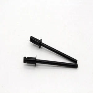 Black color pop carbon steel rivet countersunk head blind rivets