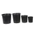 Import Black Indoor Cheap 1 2 3 4 5 7 10 15 20 25 30 45  Gallon Garden Plastic Nursery Plant Flower Grow Pot for Plants from China