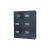 Import Black Wall Mounted/Desktop 6 Doors Phone Charging Station Usb Cables Inside For Restaurant Public from China