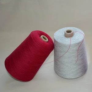 Blended  Wool viscose Top Dyed Yarn Ring Spun factory wholesale