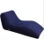 Import Blue PVC flocking sofa inflatable chesterfield air lounger sofa for home from China