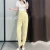Import BMURHMZASpring and Summer new fashion belt close-fitting slimming casual trousers high waist multi-color vertical trousers from China