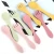 Import BPA Free Silicone Baby Spoon Training Baby dinner Feeding Spoon Mini Wooden Spoons Oliver Tableware Set from China