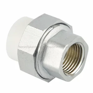 Brass Body PPR Female Union for Cold and Hot Water