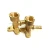 Import Brass Pex Female Wallplate Elbow Fitting from China