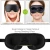 Breathable Sports mesh 3D Hidden Nose Eyeshade Sleeping Eye Mask Portable Travel Sleep mask