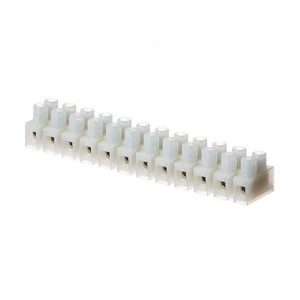BSCI factory hot sale customized package 12 position 2 row electric plastic screw terminal block