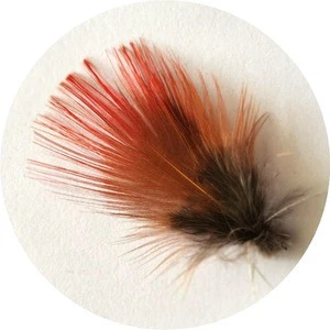 bundled fishing feather  fly tying material