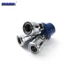 C Type Multi Pipe Quick Connect Air Fittings One Touch Pneumatic Fittings /Round Two Way And  Round Tee Air Fittings