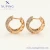 Import C000015680 Xuping 2021 Fashionable 18k american Style Gold Plated Hoop Earrings Women Jewelry from China