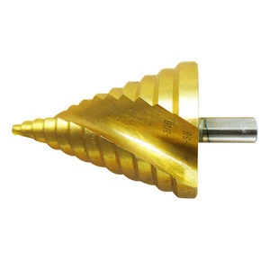 Can be processed iron , aluminum ladder drill material hss 42414341 6542 step drill bit