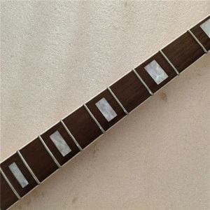 Canadian maple 20 fret TL bass neck part rosewood fingerboard 4 string bass guitar  neck replacement yellow gloss