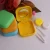 Candy color plastic glasses eye contact lenses case lens case animals display cases portable