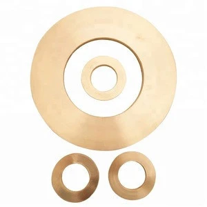 Casting High Precision Flat thick thrust copper washer copper  o ring gasket spring washer