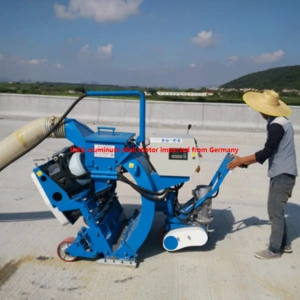 CE /ISO approved concrete scarifiers and shot blasting machine