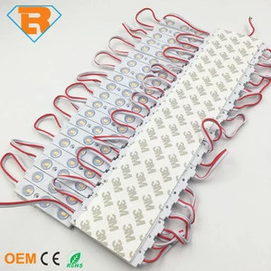 CE ROHS DC12V 1.5W IP67 3 SMD 5730 Injection LED Module with Lens