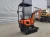 Import CE/ISO Crawler Tder Used Excavators Mini Excavator 1 Ton Tce10, Tce18, Tce20, Tce25 from China