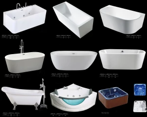CE,TUV,ROHS luxury whirlpool hydro massage bathtub jazzy indoor bathtub air jet with TV option
