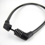 CH-504 High security Steel Cable Chain Safety Bicycle 4 Digit Combination Bike Lock