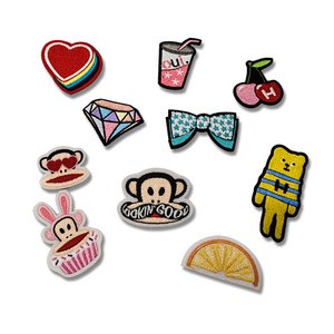 Cheap Clothing Iron Custom Logo Embroidery Patches for Patches Embroidery