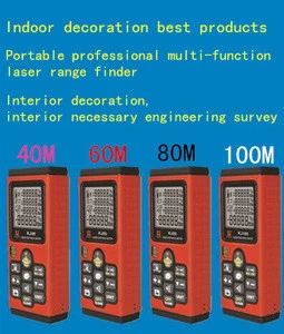 Cheap Digital Laser Range Finder Distance Meter 40M 1.5mm accuracy length, area, volume, width, clearance, pythagorean theorem