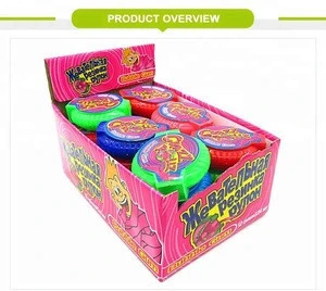 Cheap fruits flavor crazy roll bubble gum for sale