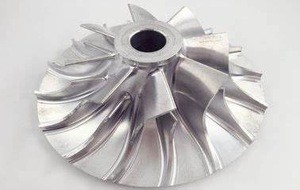 Cheap price CNC 5 Axis Machining Milling Custom aluminum Alloy fan impeller