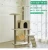 Import Cheap Price Modern Stylish Artical Rattan Material Cat Bed Tree House Furniture With Soft Cushion from China