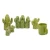 Import Cheap price top choice gift item cactus shaped home decoration ceramic small vase from China