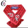 Chengxing Brand Custom design 100% acrylic knitted soccer football fan scarf